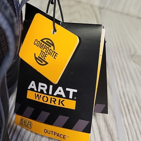 Ariat Work Outpace Composite Toe Lace Up Sneakers Womens Size 7 NWT - Picture 5 of 12